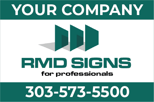 Custom Directional Panel - 18x24 - Round Rod