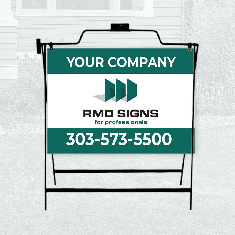 Custom Directional Panel - 18x24 - Round Rod