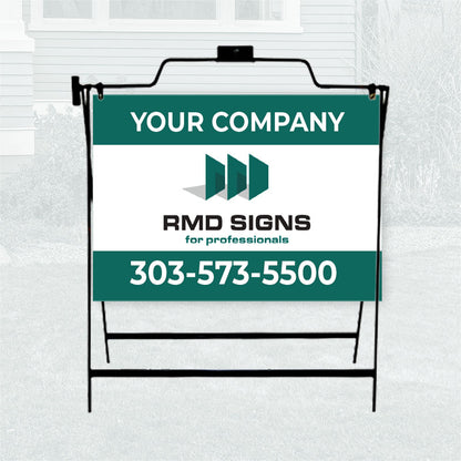 Custom Directional Panel - 18x24 - Round Rod