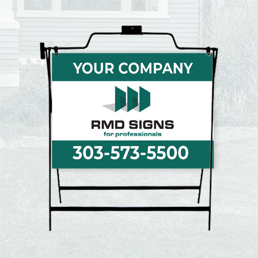 Custom Directional Panel - 18x24 - Round Rod