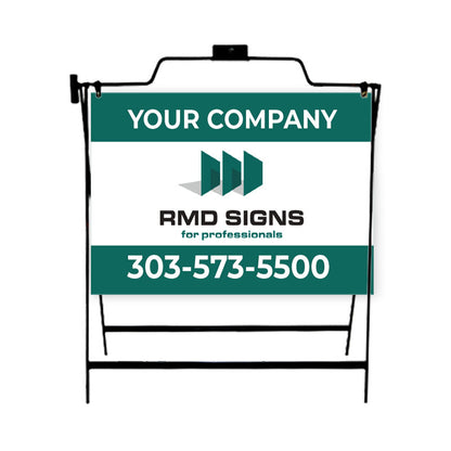 Custom Directional Panel - 18x24 - Round Rod