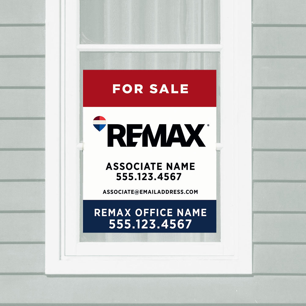Corrugated Plastic Window Signs
