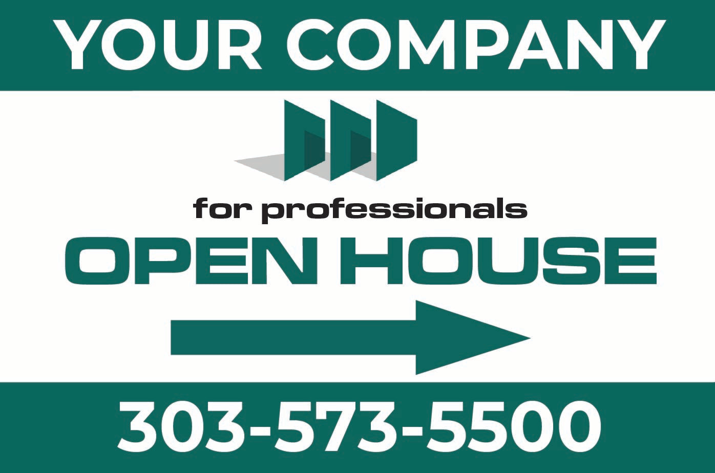 Custom Open House Directions