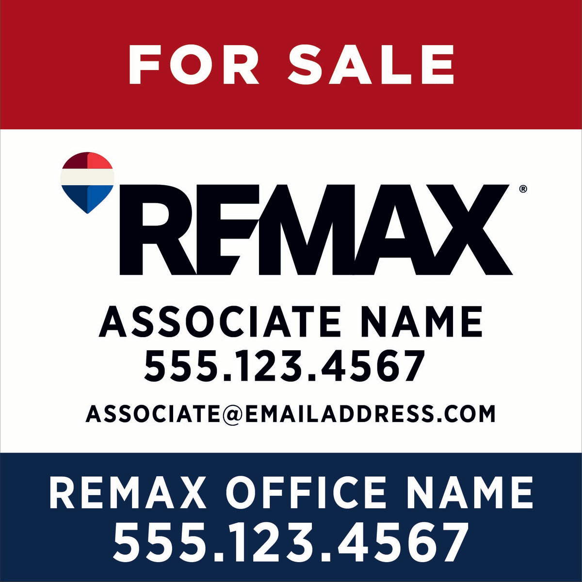 Corrugated Plastic Window Signs