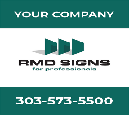 Corrugated Plastic Window Signs