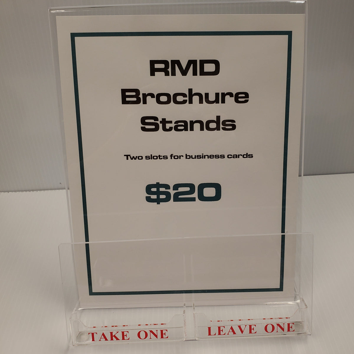 Brochure Card Holder