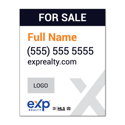 eXp Realty 30x24 Listing Panel with Logo
